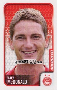 Cromo Gary McDonald - Scottish Premier League 2009-2010 n. 20 - Panini