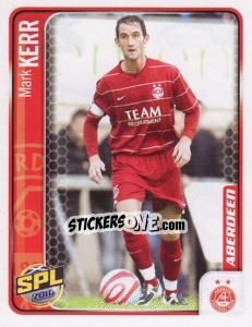 Figurina Mark Kerr - Scottish Premier League 2009-2010 - Panini