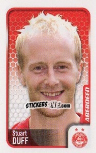 Sticker Stuart Duff - Scottish Premier League 2009-2010 - Panini