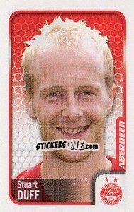 Figurina Stuart Duff - Scottish Premier League 2009-2010 - Panini