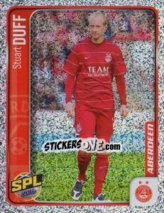 Sticker Stuart Duff - Scottish Premier League 2009-2010 n. 27 - Panini