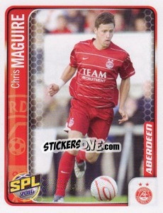 Cromo Chris Maguire - Scottish Premier League 2009-2010 - Panini