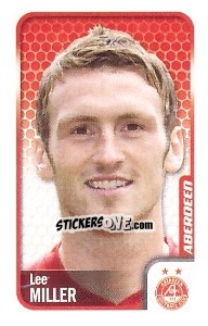 Figurina Lee Miller - Scottish Premier League 2009-2010 - Panini