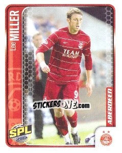 Figurina Lee Miller - Scottish Premier League 2009-2010 - Panini