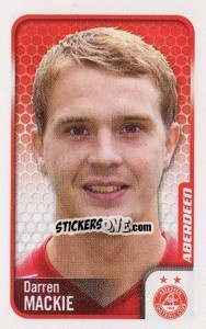 Sticker Darren Mackie - Scottish Premier League 2009-2010 - Panini