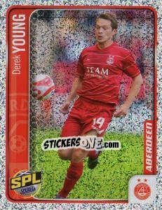 Sticker Derek Young - Scottish Premier League 2009-2010 - Panini
