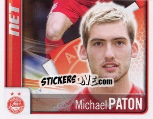 Figurina Michael Paton - Part 2 - Scottish Premier League 2009-2010 - Panini