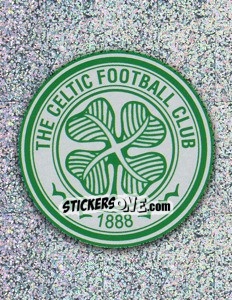 Sticker Celtic Club Badge - Scottish Premier League 2009-2010 - Panini