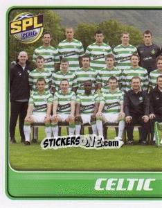 Figurina Celtic Squad - Part 1 - Scottish Premier League 2009-2010 - Panini