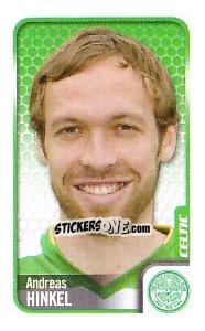 Figurina Andreas Hinkel - Scottish Premier League 2009-2010 - Panini