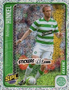 Cromo Andreas Hinkel - Scottish Premier League 2009-2010 - Panini