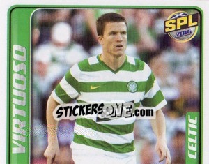 Sticker Gary Caldwell - Part 1 - Scottish Premier League 2009-2010 n. 49 - Panini