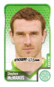 Sticker Stephen McManus - Scottish Premier League 2009-2010 n. 50 - Panini