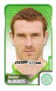 Cromo Stephen McManus - Scottish Premier League 2009-2010 - Panini