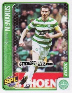 Cromo Stephen McManus - Scottish Premier League 2009-2010 - Panini