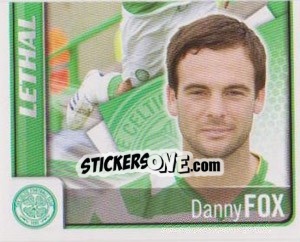 Figurina Danny Fox - Part 2 - Scottish Premier League 2009-2010 n. 54 - Panini