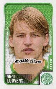 Sticker Glenn Loovens - Scottish Premier League 2009-2010 n. 55 - Panini