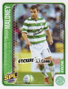 Sticker Shaun Maloney - Scottish Premier League 2009-2010 n. 62 - Panini