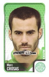 Figurina Marc Crosas - Scottish Premier League 2009-2010 - Panini