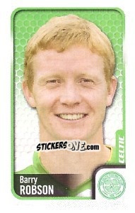Sticker Barry Robson - Scottish Premier League 2009-2010 - Panini