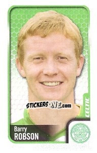 Cromo Barry Robson - Scottish Premier League 2009-2010 - Panini