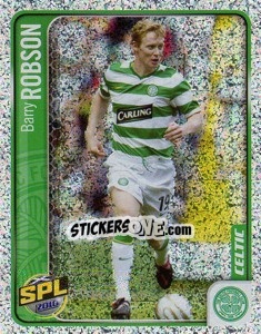 Sticker Barry Robson - Scottish Premier League 2009-2010 n. 66 - Panini