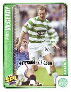 Figurina Aiden McGeady - Scottish Premier League 2009-2010 - Panini