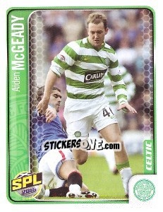 Sticker Aiden McGeady - Scottish Premier League 2009-2010 n. 68 - Panini