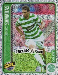 Sticker Georgios Samaras - Scottish Premier League 2009-2010 n. 72 - Panini