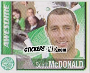 Cromo Scott McDonald - Part 2 - Scottish Premier League 2009-2010 - Panini