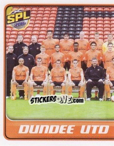 Cromo Dundee United Squad - Part 1 - Scottish Premier League 2009-2010 - Panini