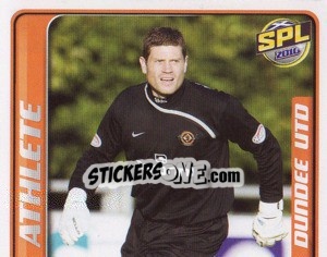 Figurina Steve Banks - Part 1 - Scottish Premier League 2009-2010 - Panini