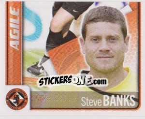 Figurina Steve Banks - Part 2 - Scottish Premier League 2009-2010 - Panini