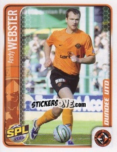 Sticker Andy Webster - Scottish Premier League 2009-2010 - Panini