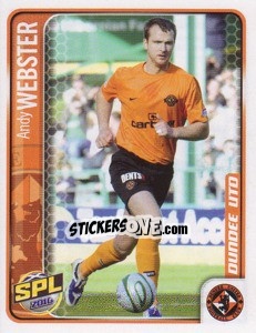Sticker Andy Webster - Scottish Premier League 2009-2010 n. 88 - Panini