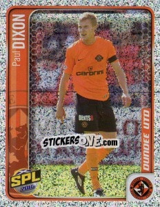 Figurina Paul Dixon - Scottish Premier League 2009-2010 n. 95 - Panini