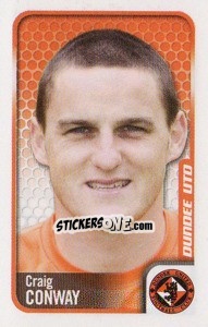 Sticker Craig Conway - Scottish Premier League 2009-2010 - Panini