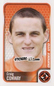 Sticker Craig Conway - Scottish Premier League 2009-2010 n. 96 - Panini