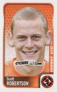 Cromo Scott Robertson - Scottish Premier League 2009-2010 - Panini