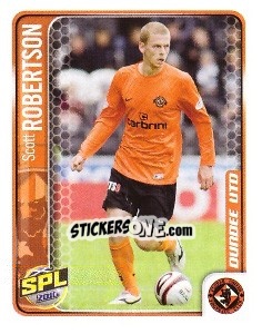 Cromo Scott Robertson - Scottish Premier League 2009-2010 n. 99 - Panini