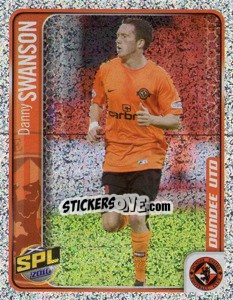 Sticker Danny Swanson - Scottish Premier League 2009-2010 n. 101 - Panini
