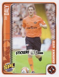 Figurina Jon Daly - Scottish Premier League 2009-2010 - Panini