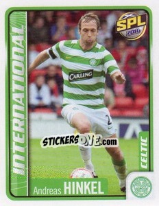 Figurina Andreas Hinkel - Scottish Premier League 2009-2010 - Panini