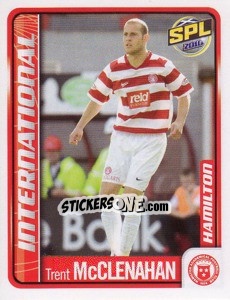 Sticker Trent McClenahan - Scottish Premier League 2009-2010 n. 118 - Panini
