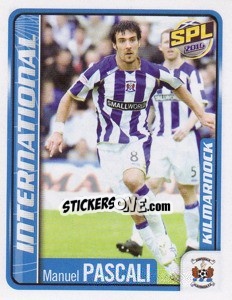 Sticker Manuel Pascali - Scottish Premier League 2009-2010 n. 121 - Panini