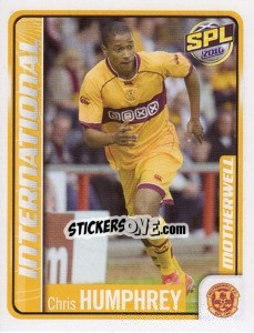 Cromo Chris Himphrey - Scottish Premier League 2009-2010 - Panini