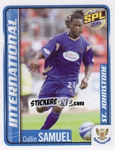 Sticker Collin Samuel - Scottish Premier League 2009-2010 n. 124 - Panini