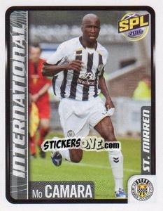 Sticker Mo Camara - Scottish Premier League 2009-2010 n. 125 - Panini