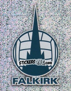 Figurina Falkirk Club Badge - Scottish Premier League 2009-2010 - Panini