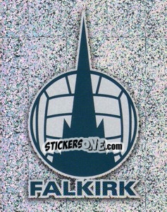 Sticker Falkirk Club Badge - Scottish Premier League 2009-2010 n. 126 - Panini